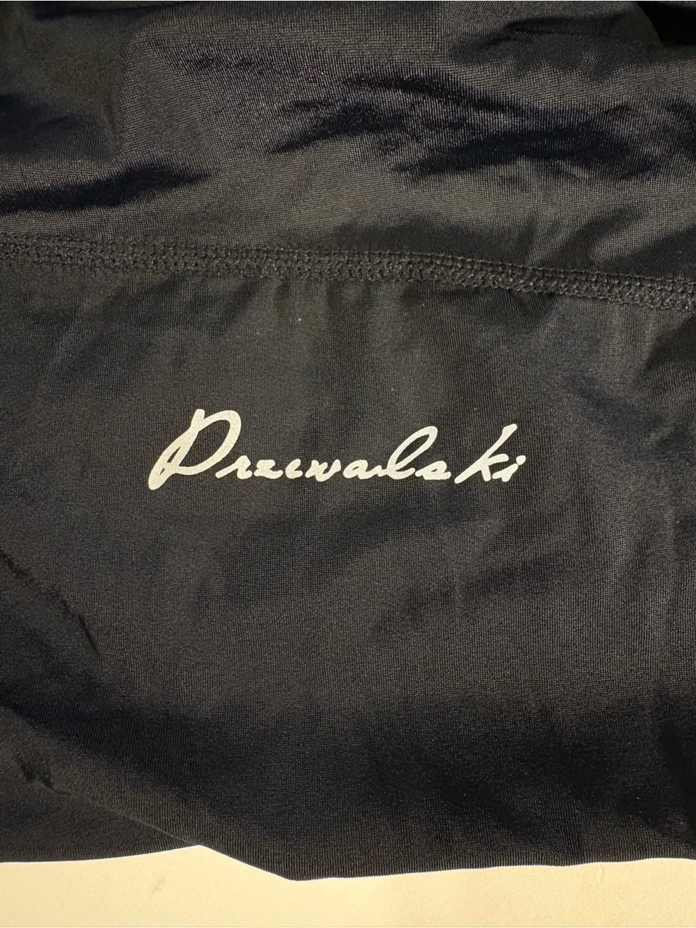 Adult Przewski black One-Piece Cycling Bib Shorts